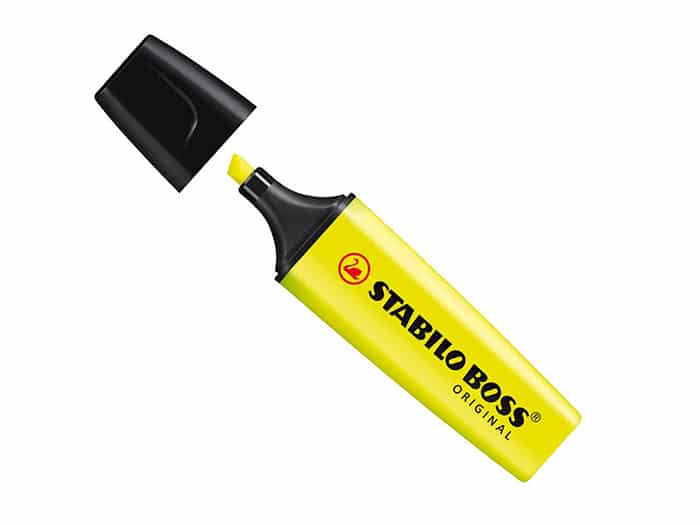 HIGHLIGHTER YELLOW STABILO