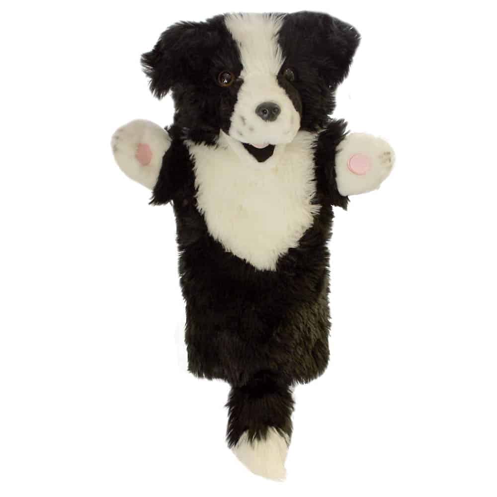 BORDER COLLIE LONG SLEEVED GLOVED PUPPET