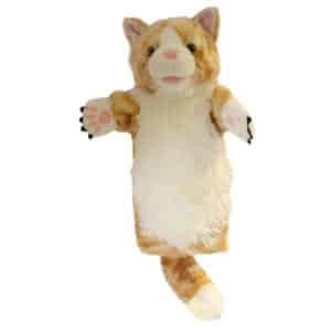 CAT GINGER LONG SLEEVED GLOVE PUPPETS