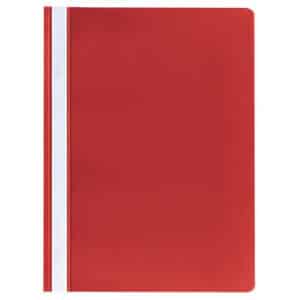 RED A4 FLAT FILE