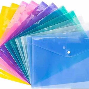 BUTTON ENVELOPE A4 TRANSPARENT
