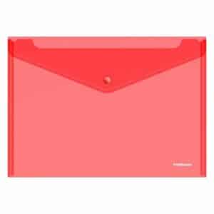 RED A3 BUTTON ENVELOPE
