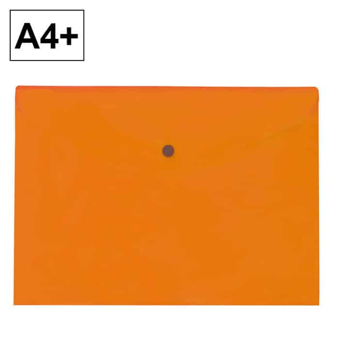ORANGE A4 BUTTON ENVELOPE