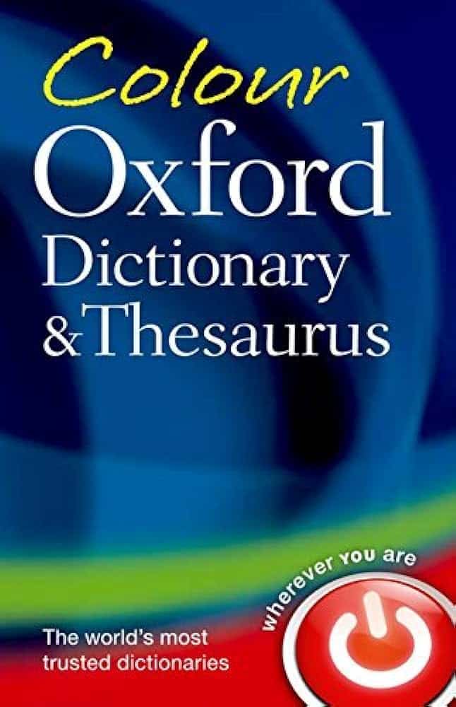 OXFORD COLOUR DICTIONARY AND THESAURUS