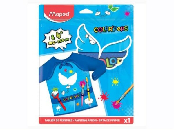 APRON CHILDREN AGES 4 TO 8 MAPED