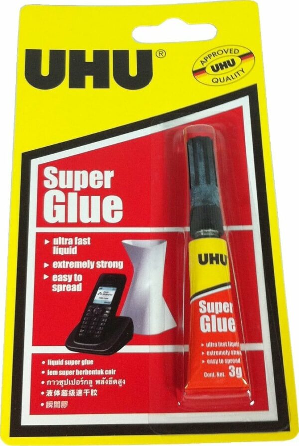 SUPER GLUE GEL UHU 3G