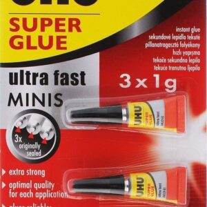SUPER GLUE MINIS UHU 3X1G