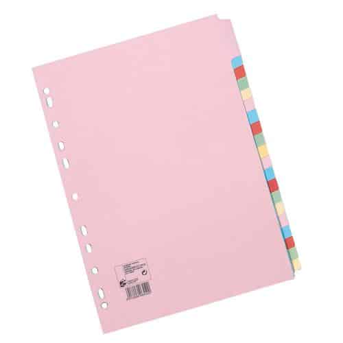 DIVIDERS A4 PACK OF 20