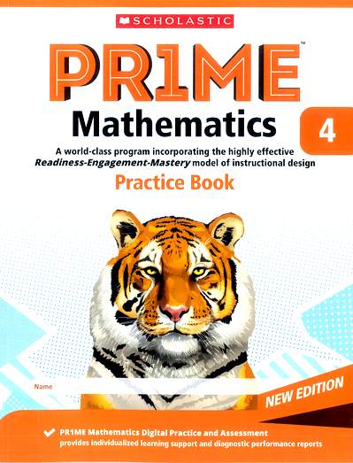 PRIME MATHS 4 PRACTICE BOOK NEW EDITION