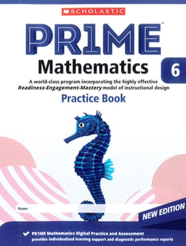 PRIME MATHS 6 PRACTICE BOOK NEW EDITION