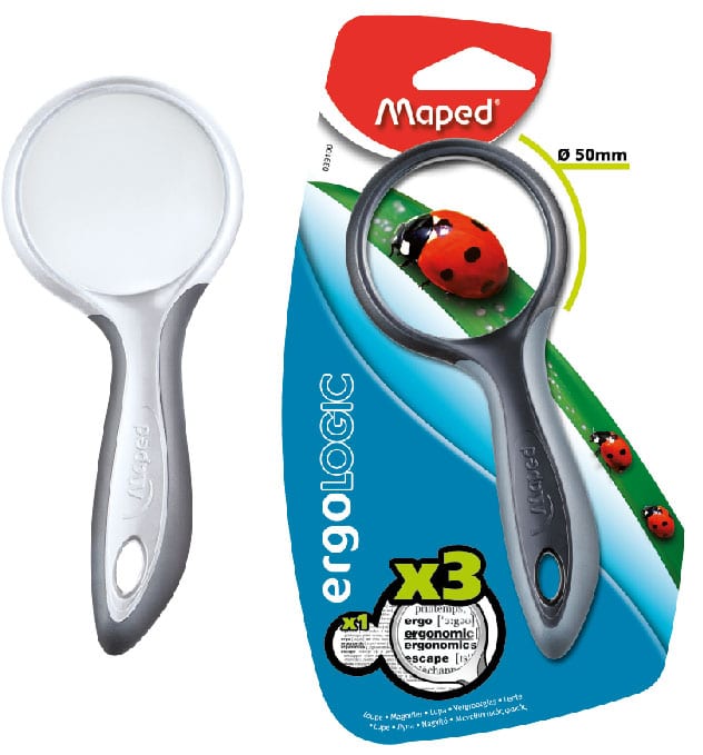MAGNIFYING GLASS X 3 MAPED