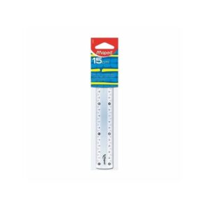 RULER 15CM MAPED