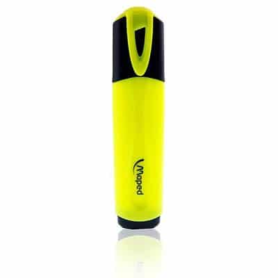 HIGHLIGHTER YELLOW MAPED
