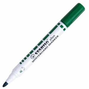 WHITEBOARD MARKER BULLET GREEN STABILO