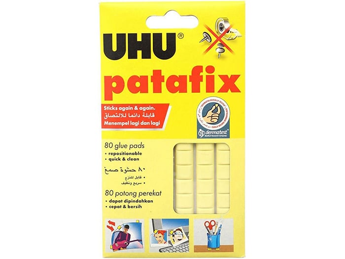 GLUE PADS PATAFIX UHU 80 PACK