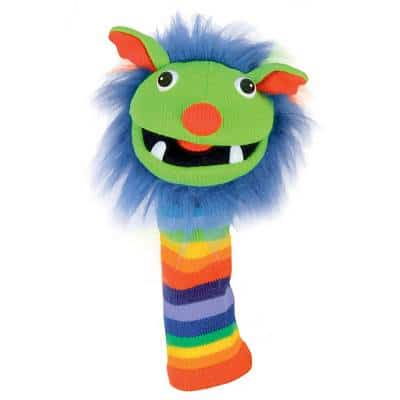 RAINBOW SOCKETTE PUPPET