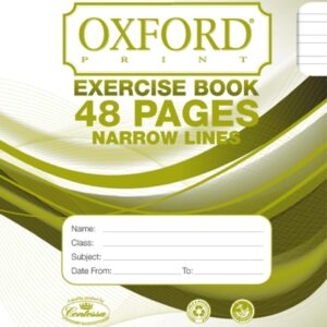 COPYBOOK 48 PAGES NARROW LINES