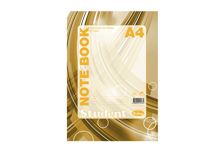 NOTEBOOK A4 WIDE LINES