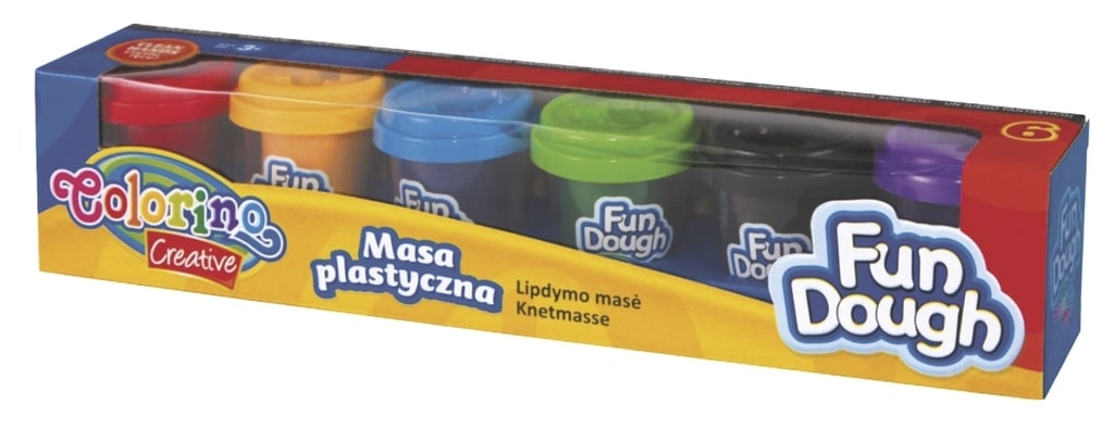 FUN DOUGH IN CONTAINERS X 6