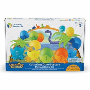 COUNTING DINO-SORTERS MATHS ACTIVITY SET