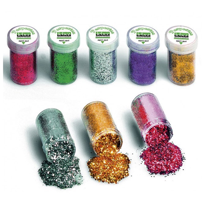 GLITTER POWDER ASSORTED COLOURS