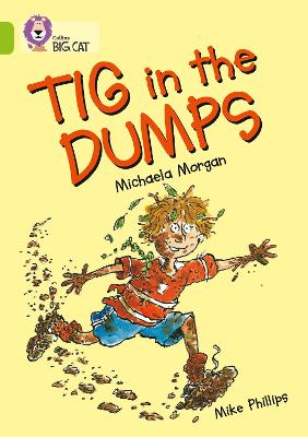 BIG CAT TIG IN THE DUMPS BAND 11 LIME