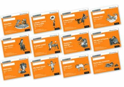 RWI PHONICS B&W ORANGE STORYBOOKS PK 12