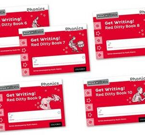 RWI PHONICS GET WRITING RED DITTY 6-10