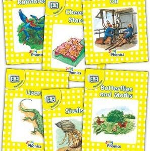 JOLLY READERS YELLOW NON FICTION 6 BOOKS