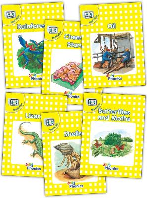 JOLLY READERS YELLOW NON FICTION 6 BOOKS
