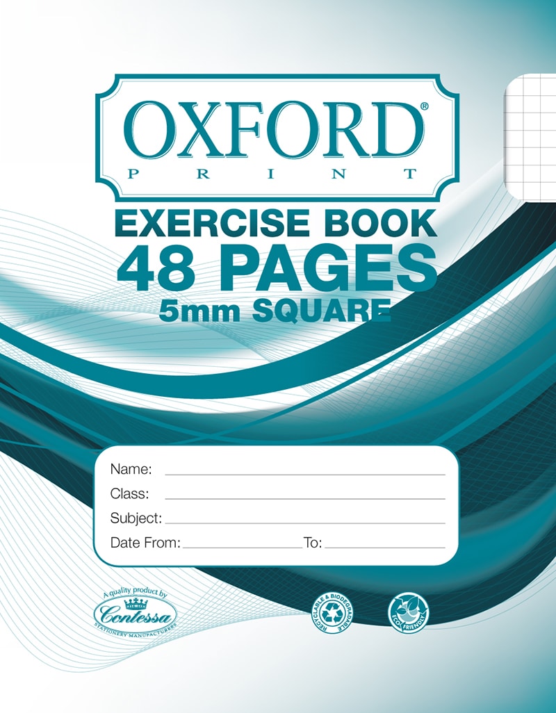 COPYBOOK 48 PAGES SQUARED 5MM