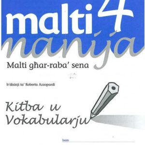 MALTI MANIJA 4 KITBA U VOKABULARJU