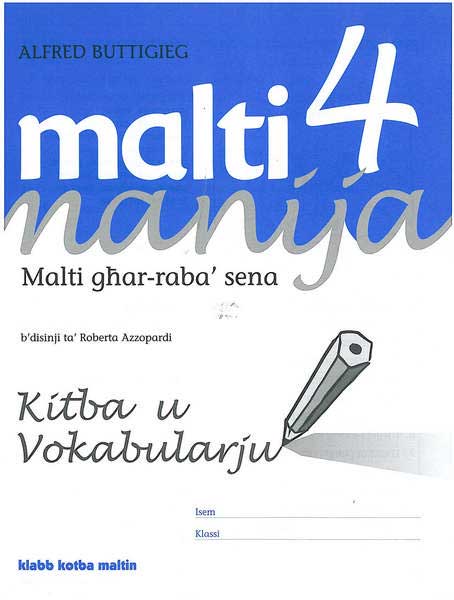 MALTI MANIJA 4 KITBA U VOKABULARJU