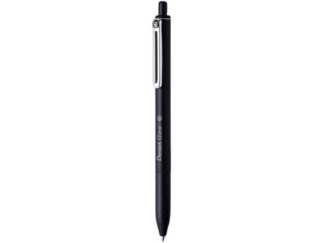 BALL PEN BLACK 1.0 PENTEL RET IZEE