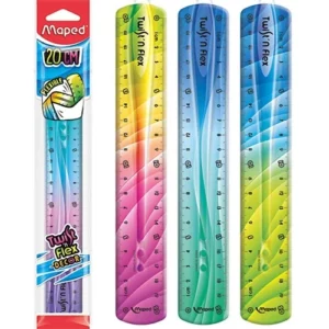 RULER 20CM FLEXIBLE MAPED