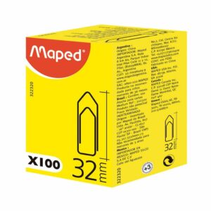 PAPER CLIPS MEDIUM MAPED