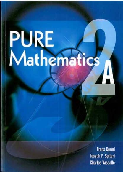 PURE MATHEMATICS 2A