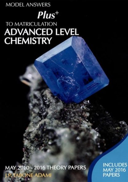 CHEMISTRY ADVANCED MODEL ANSWERS 10-16