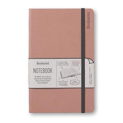 BOOKAROO NOTEBOOK A5 JOURNAL BLUSH