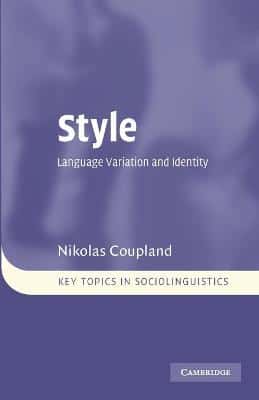 Style: Language Variation And Identity