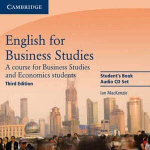 English For Business Studies Audio Cds (2): A Course For Business Studies And Economics Students