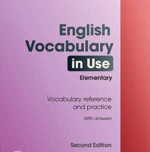English Vocabulary In Use Elementary With Answers And Cd-Rom