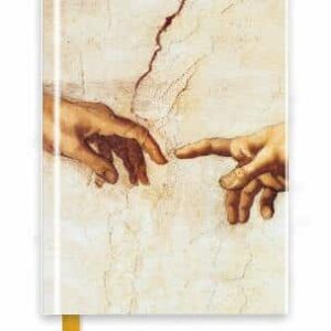 Michelangelo: Creation Hands (Foiled Journal)