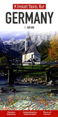 Insight Guides Travel Map Germany