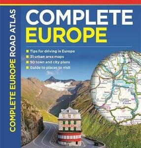 Philip's Complete Road Atlas Europe 2016