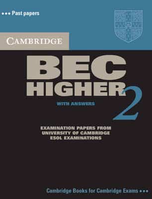 Cambridge Bec Higher 2 Self Study Pack: Examination Papers From University Of Cambridge Esol Examinations