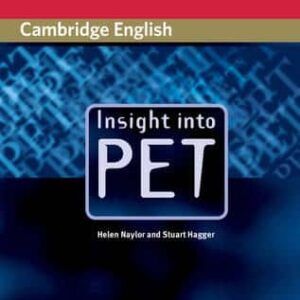 Insight Into Pet Student's Book Without Answers