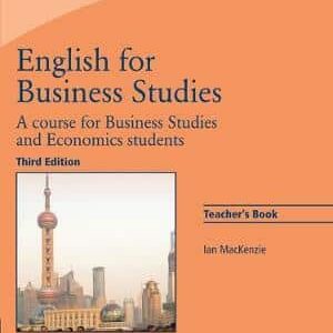 English For Business Studies Teacher's Book: A Course For Business Studies And Economics Students