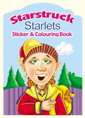 Making Faces Sticker Books: "Starstruck Starlets" , "Goofy Girl Band" , "Run Down Riding Academy" , "Barmy Boutique"