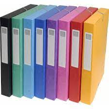 BOX FILE PLASTIC 2.5CM ORANGE